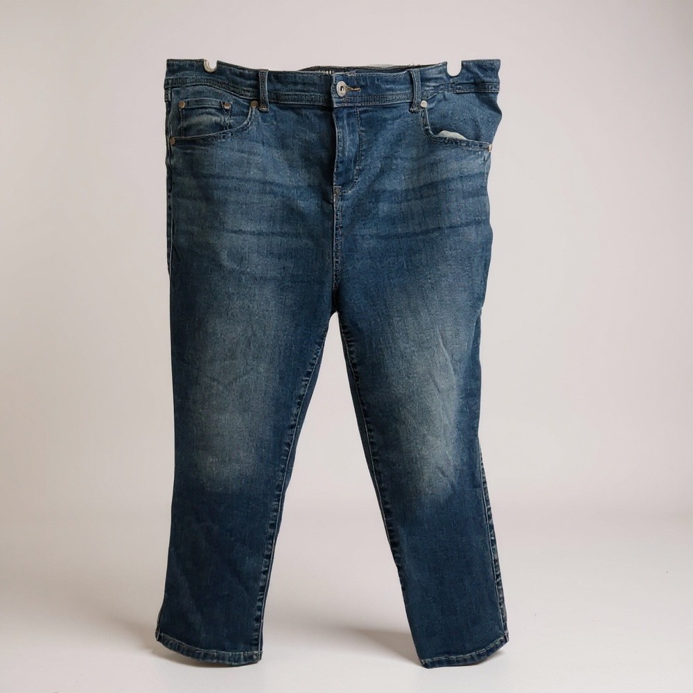 Torrid Dark Wash Ankle Jeans
